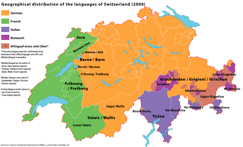 Map Languages CH 847x