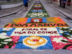 Tapetes de Flores - Festa do Corpo de Deus 2017 em Vila do Conde
